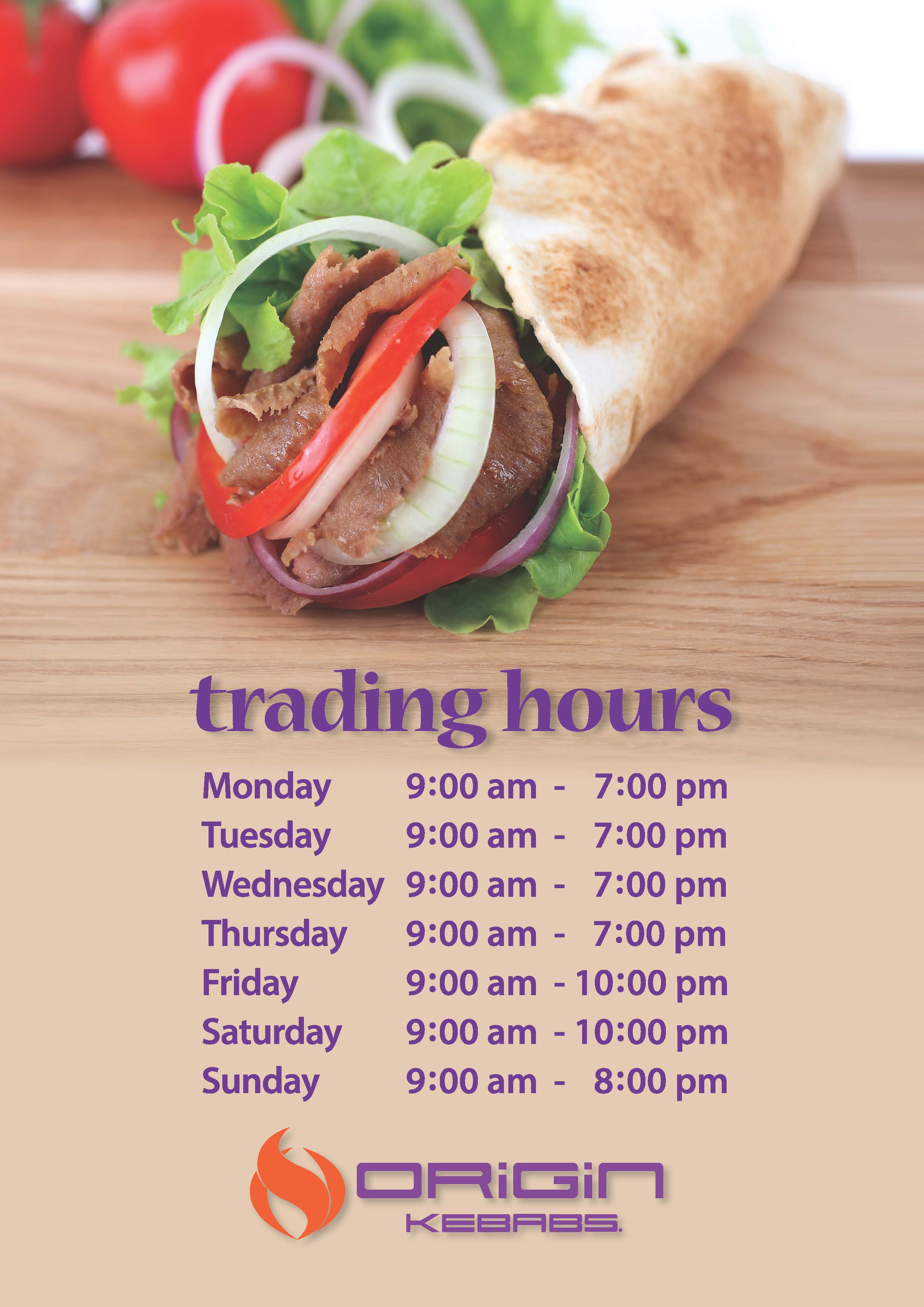 Origin Kebabs