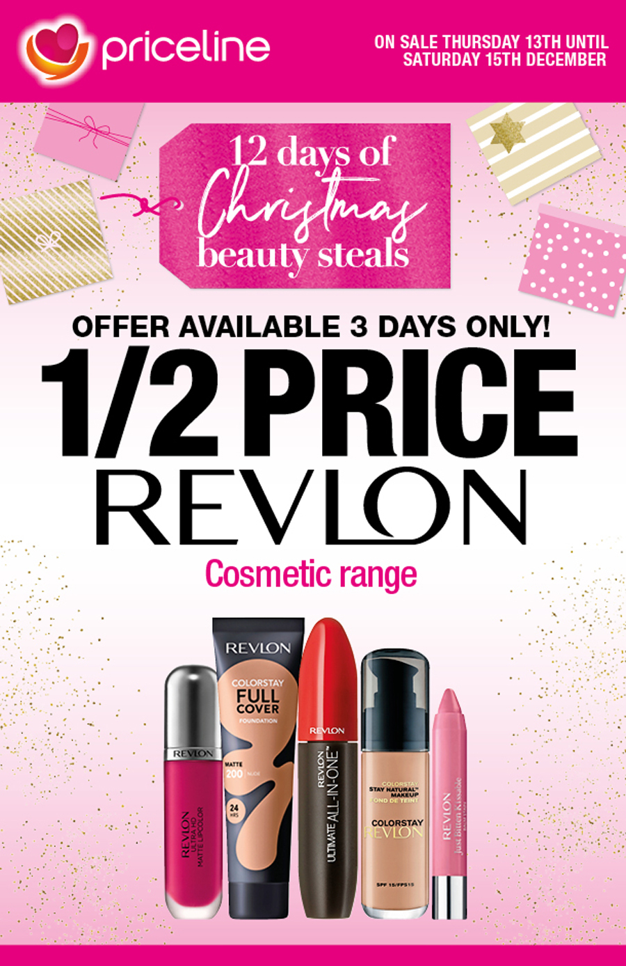 Revlon Half Price at Priceline