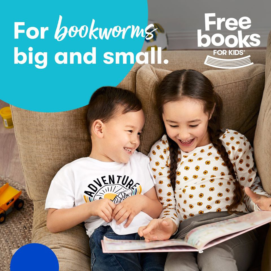 Free Books for Kids at BIG W Gateway