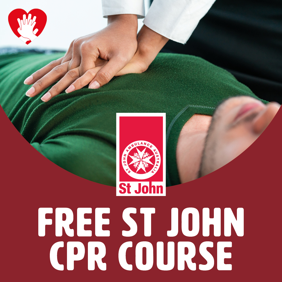 FREE St John CPR Course at Gateway