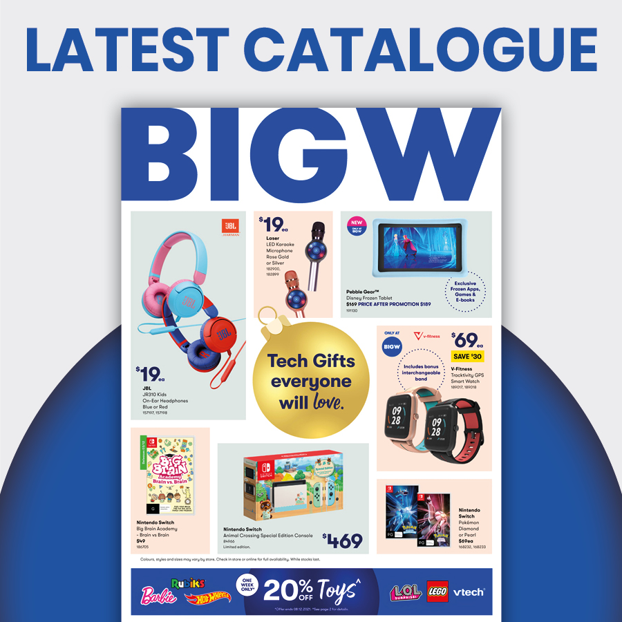 BIG W Christmas Decorations Catalogue out NOW!