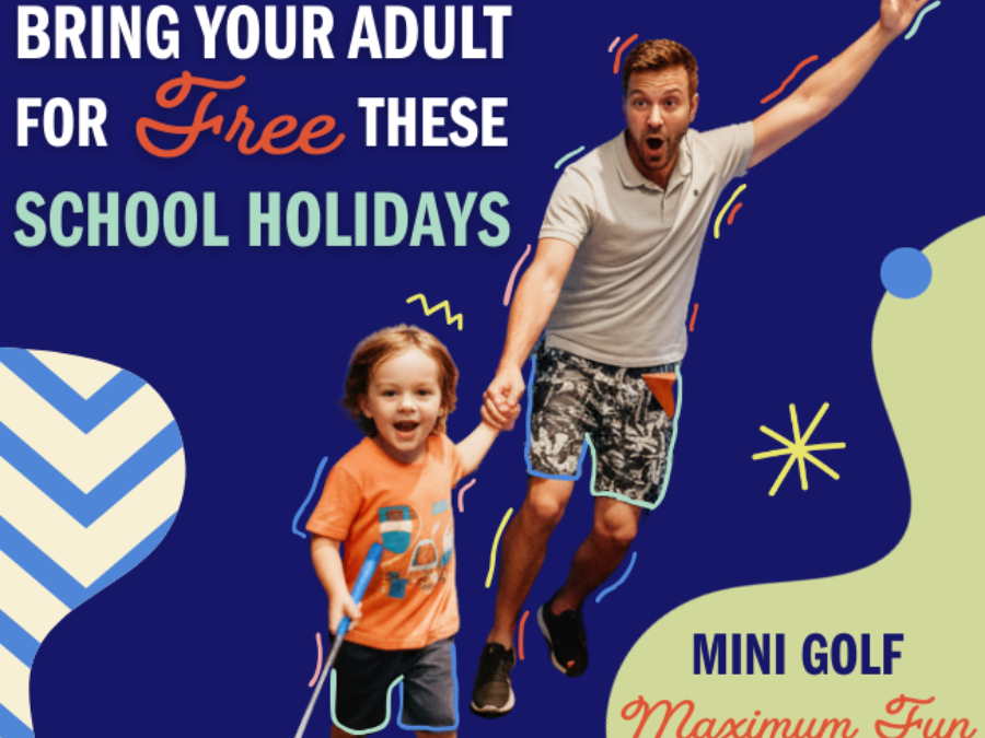 Hey Caddy – Bring your adult for FREE