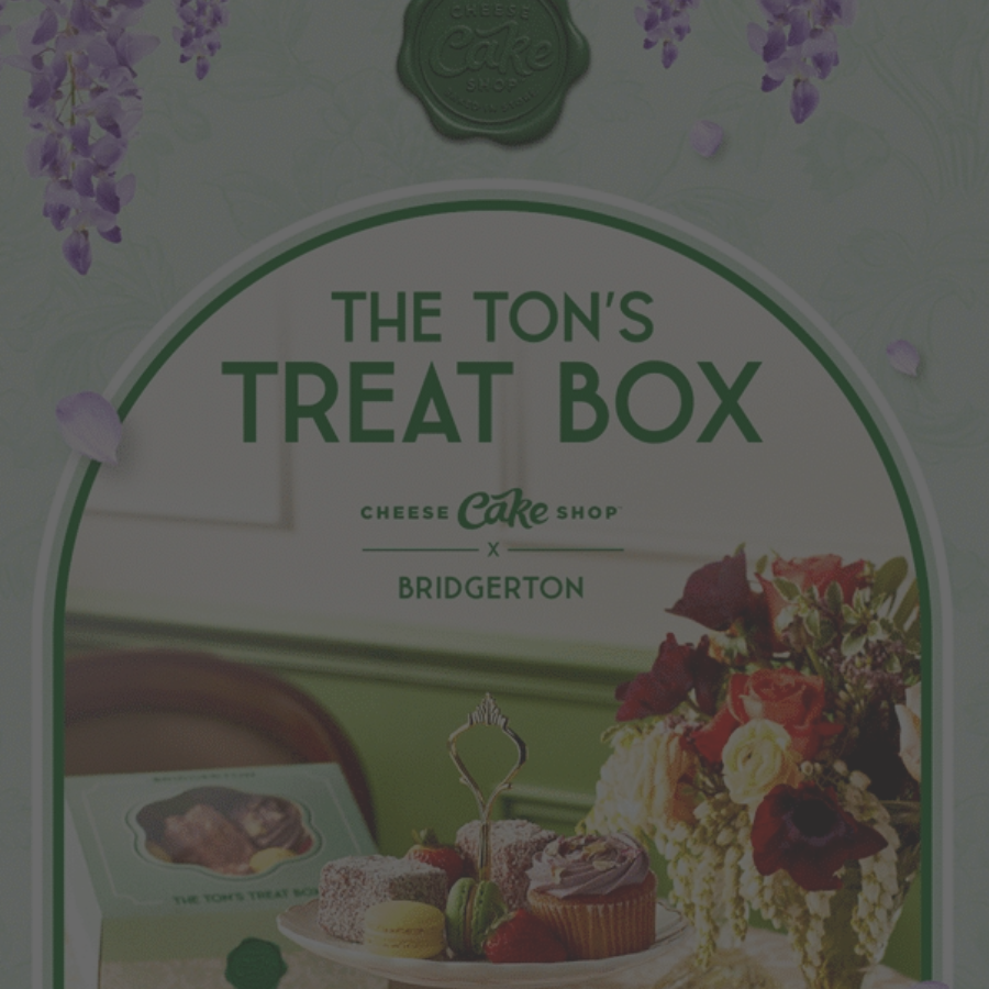 Viral Cheese Cake Shop Treat Box - Bridgerton