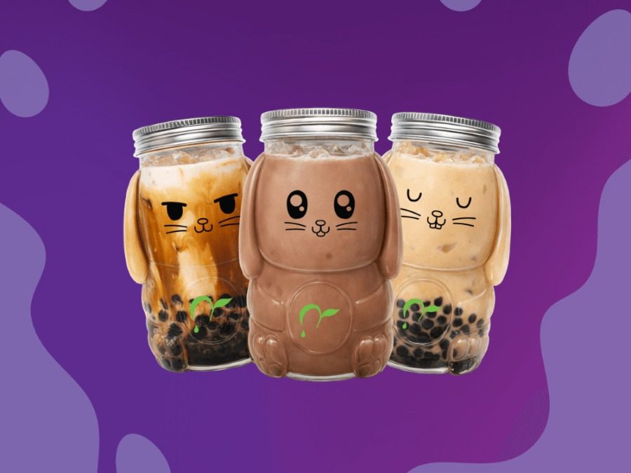 $3 Easter Bunny Cups at Chatime