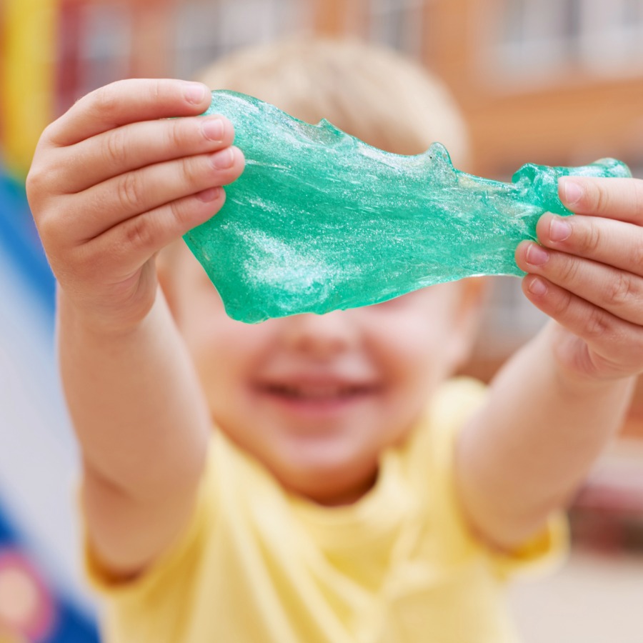 Slime Play at Skalliwagz Play Centre